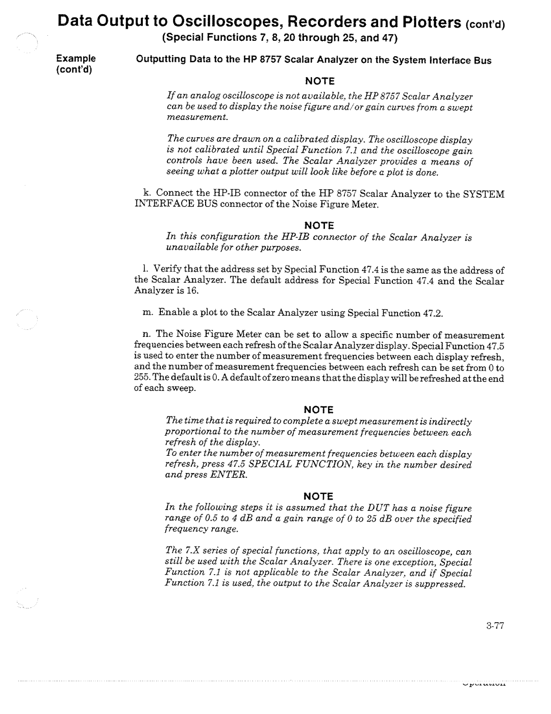 HP Noise Reduction Machine 8970b manual 