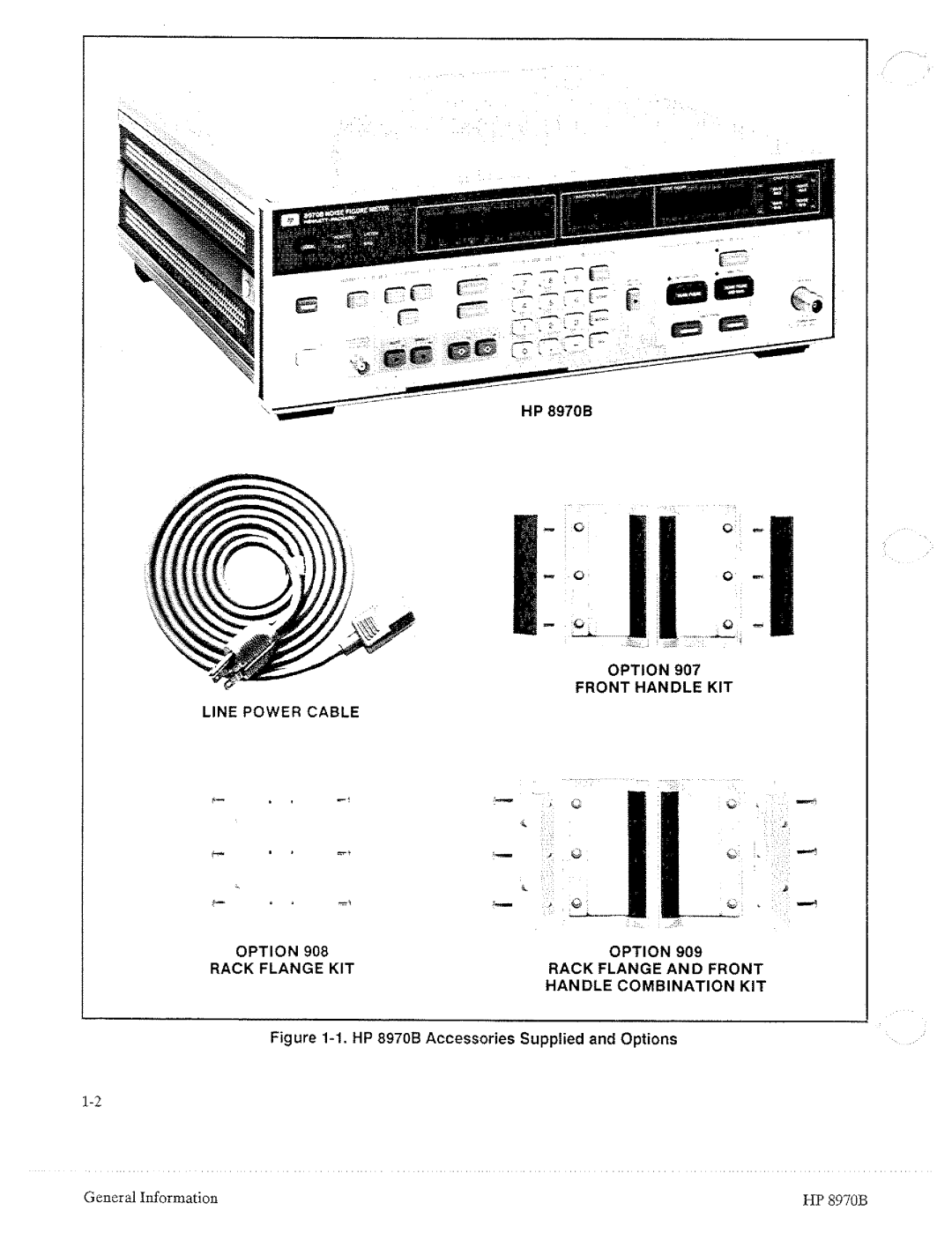 HP Noise Reduction Machine 8970b manual 