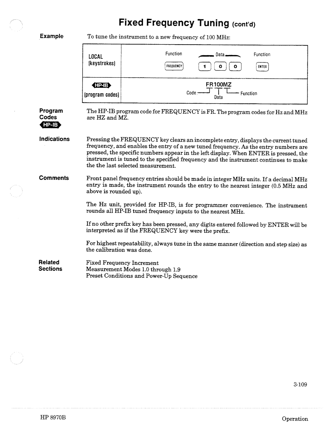 HP Noise Reduction Machine 8970b manual 