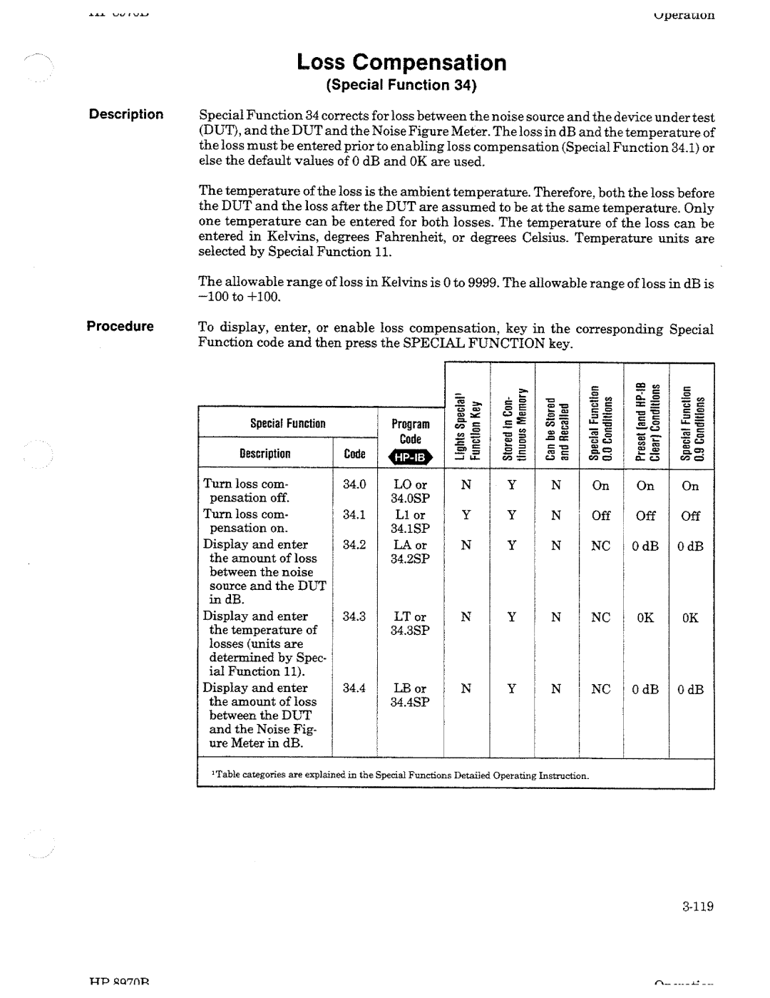 HP Noise Reduction Machine 8970b manual 