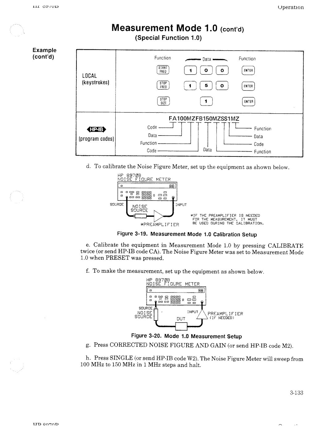HP Noise Reduction Machine 8970b manual 