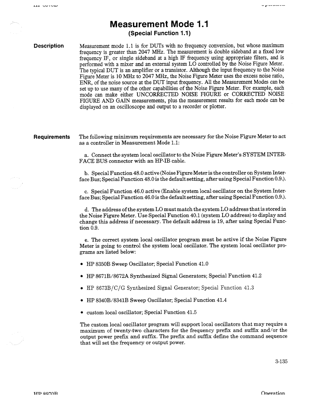 HP Noise Reduction Machine 8970b manual 