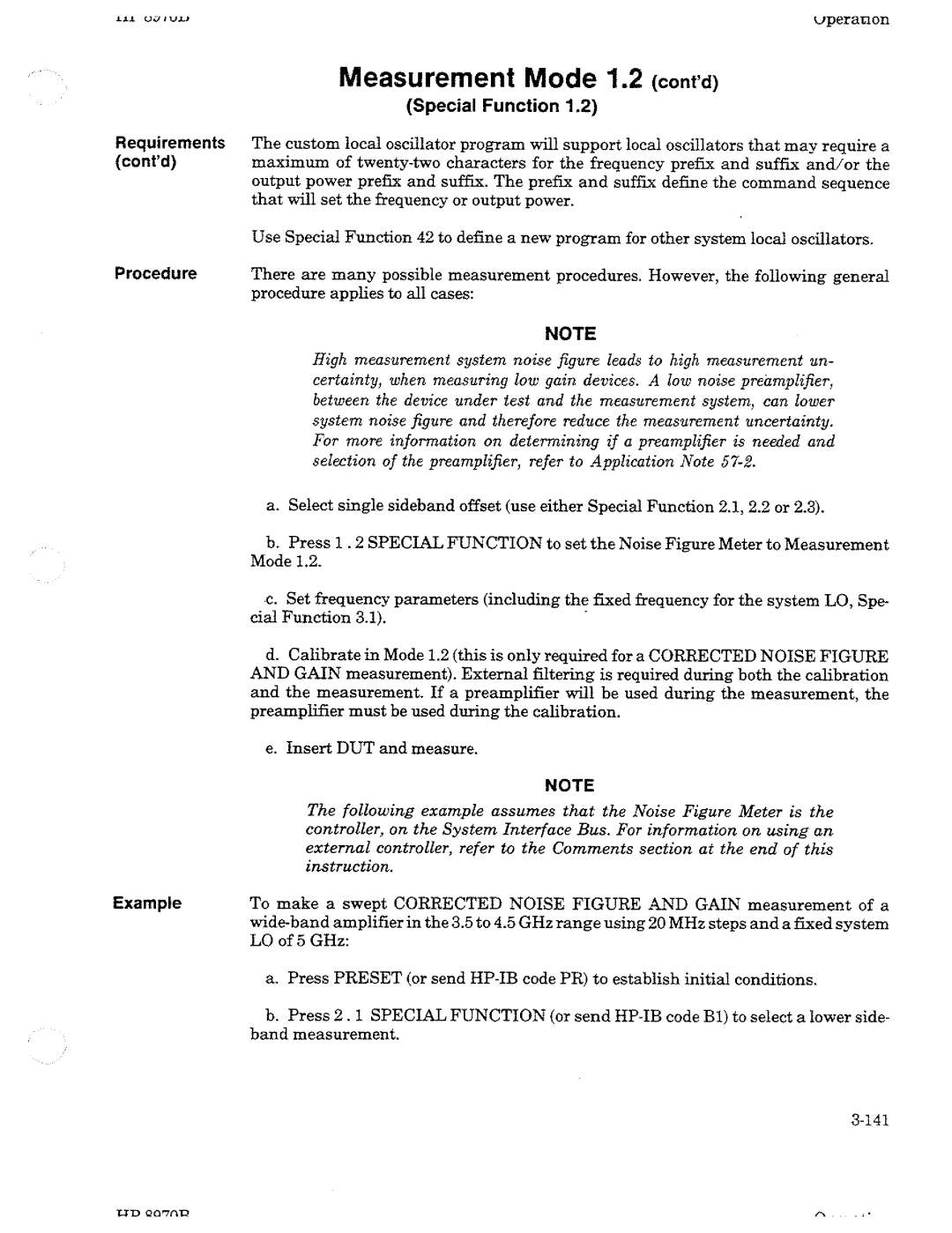 HP Noise Reduction Machine 8970b manual 