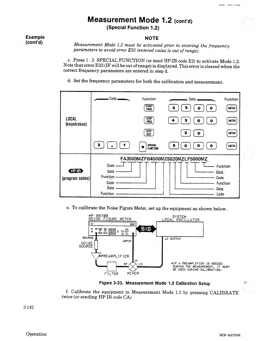 HP Noise Reduction Machine 8970b manual 
