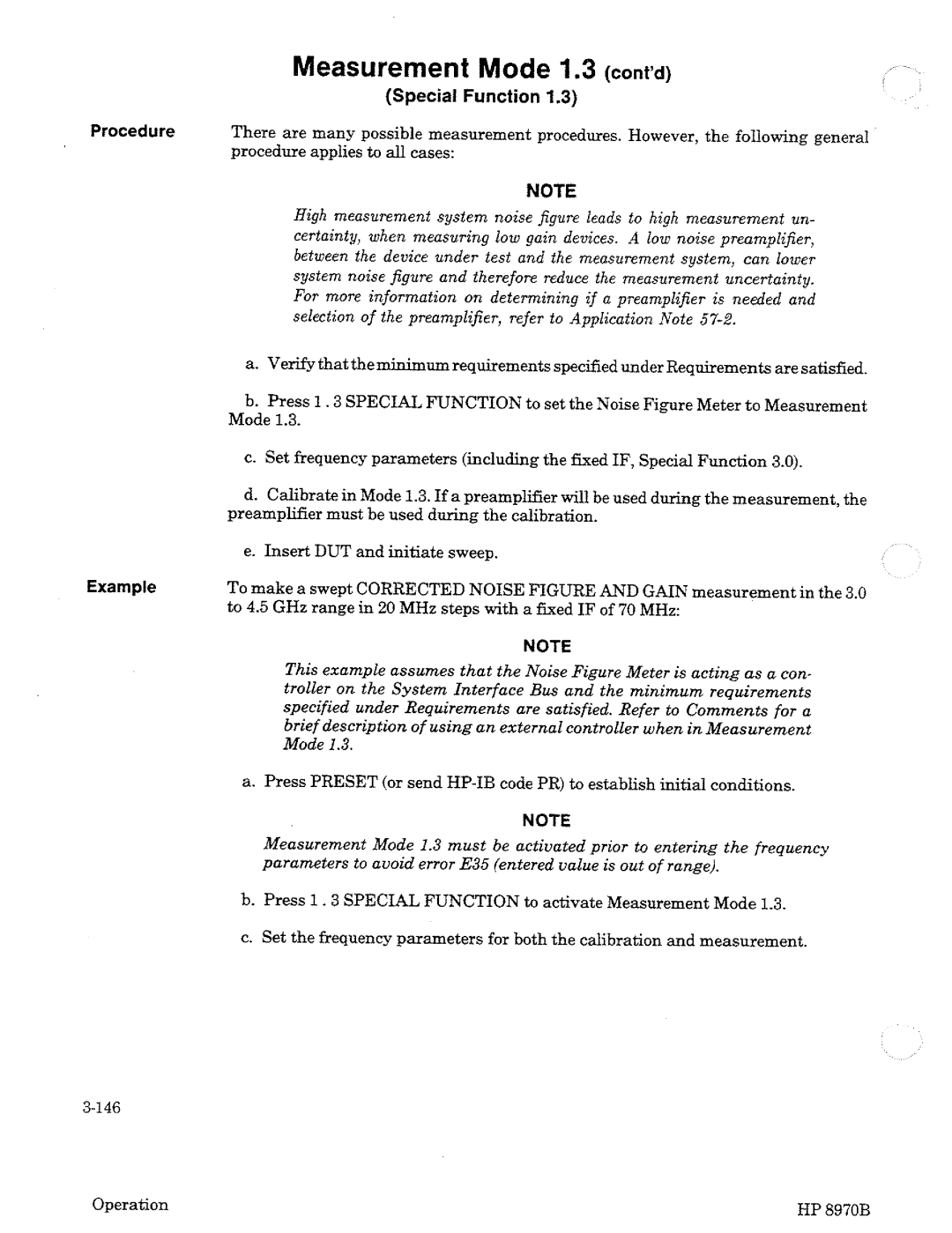 HP Noise Reduction Machine 8970b manual 