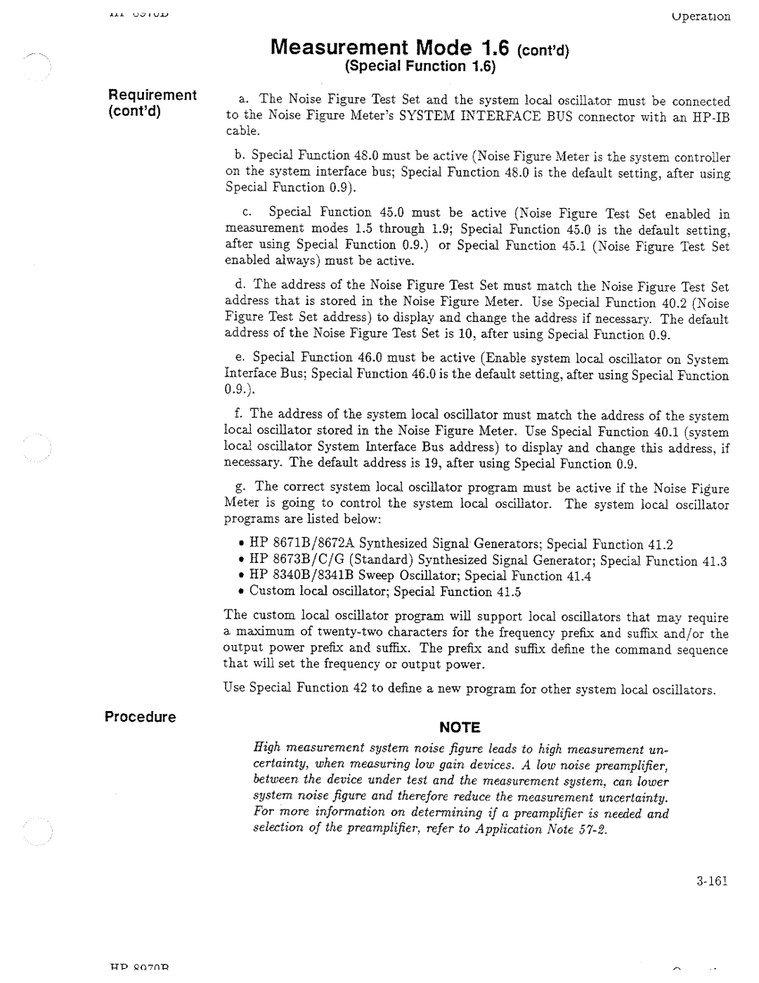 HP Noise Reduction Machine 8970b manual 