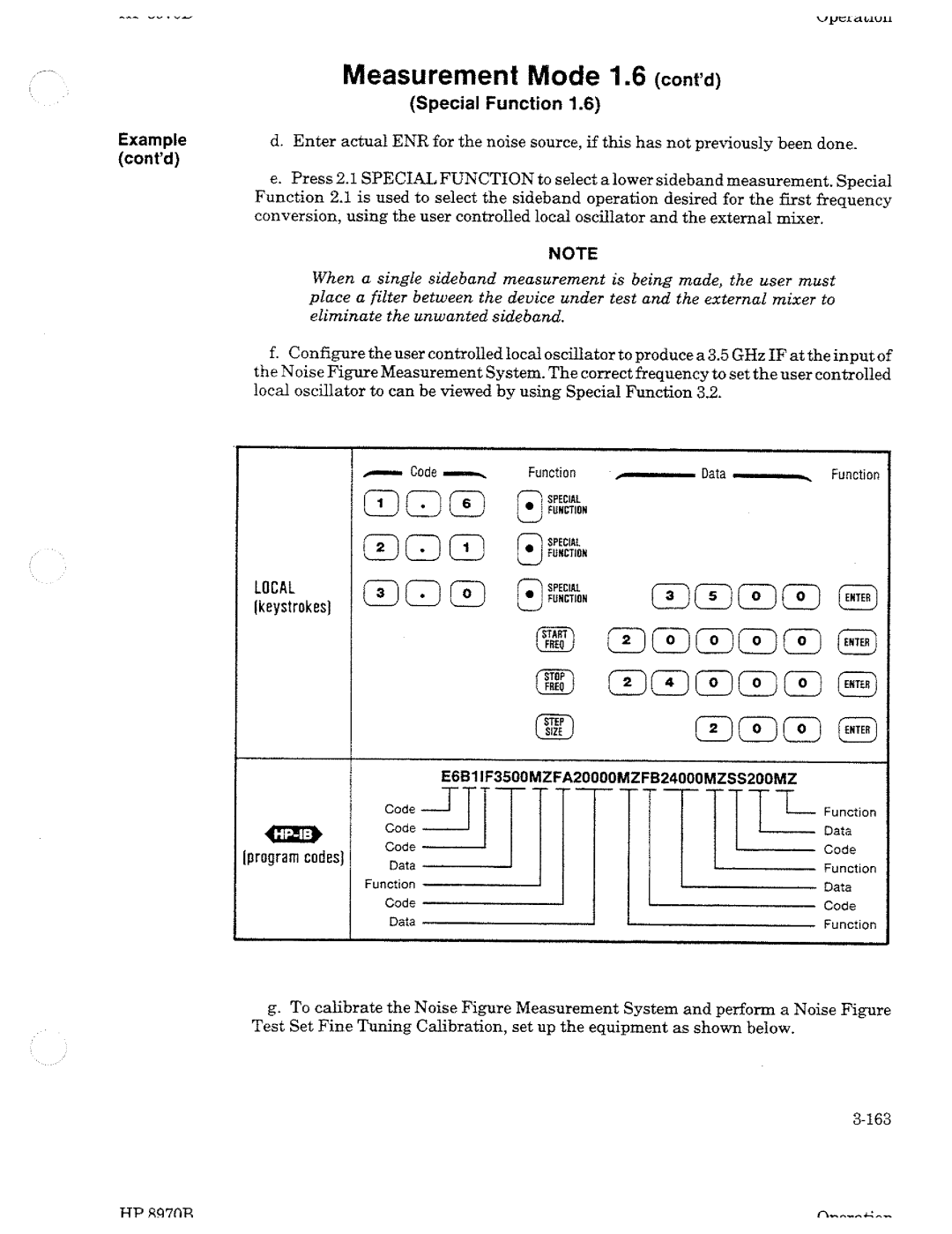HP Noise Reduction Machine 8970b manual 