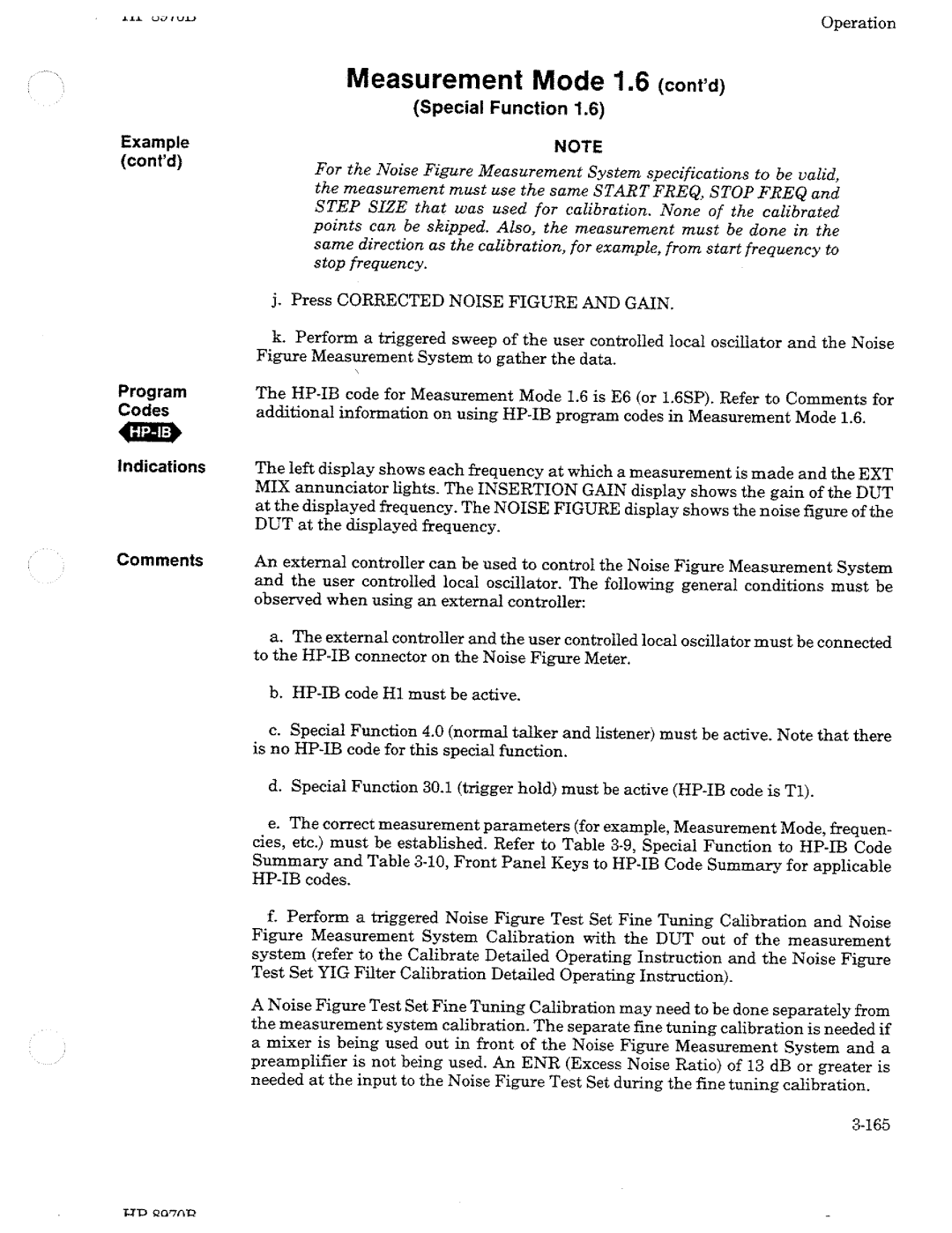 HP Noise Reduction Machine 8970b manual 