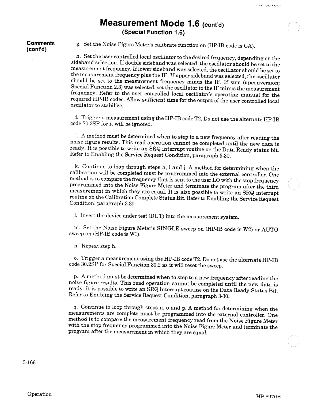 HP Noise Reduction Machine 8970b manual 