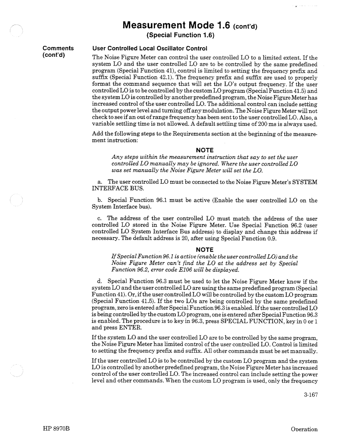 HP Noise Reduction Machine 8970b manual 