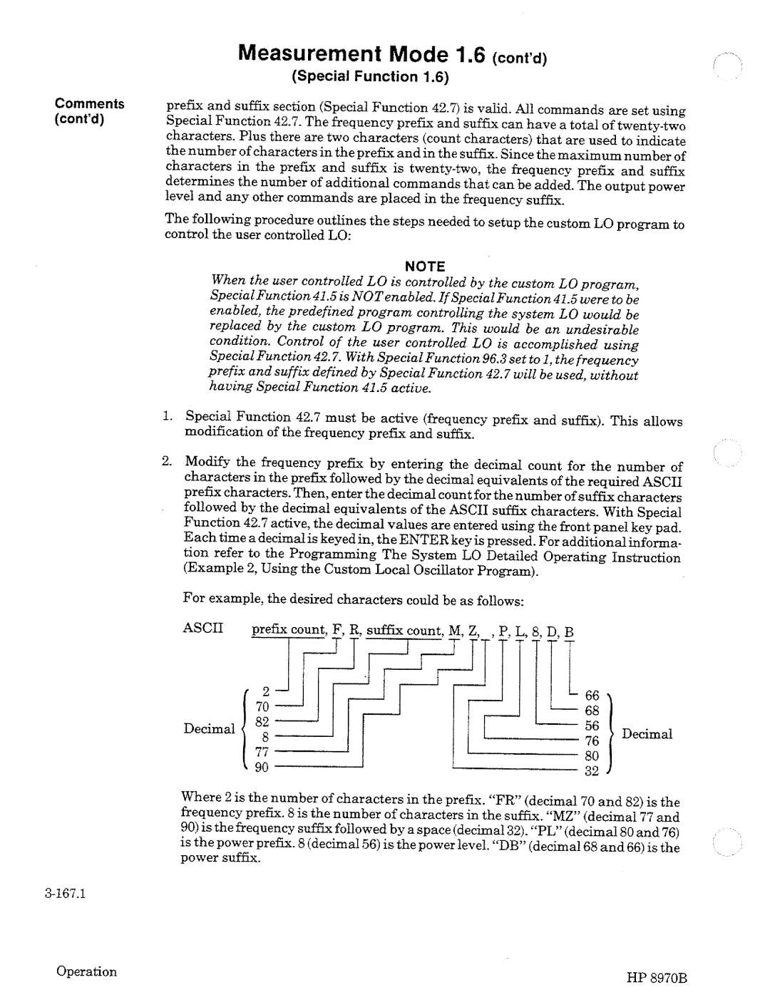 HP Noise Reduction Machine 8970b manual 