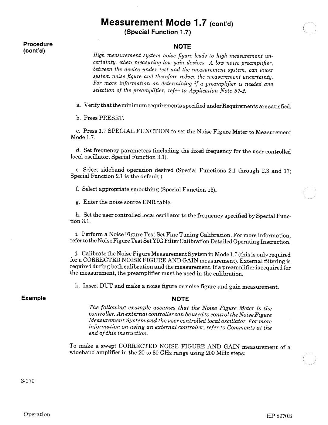 HP Noise Reduction Machine 8970b manual 