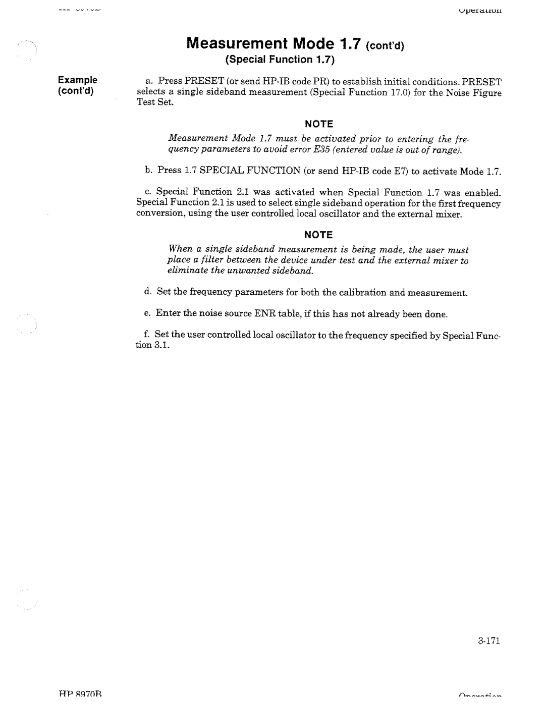 HP Noise Reduction Machine 8970b manual 