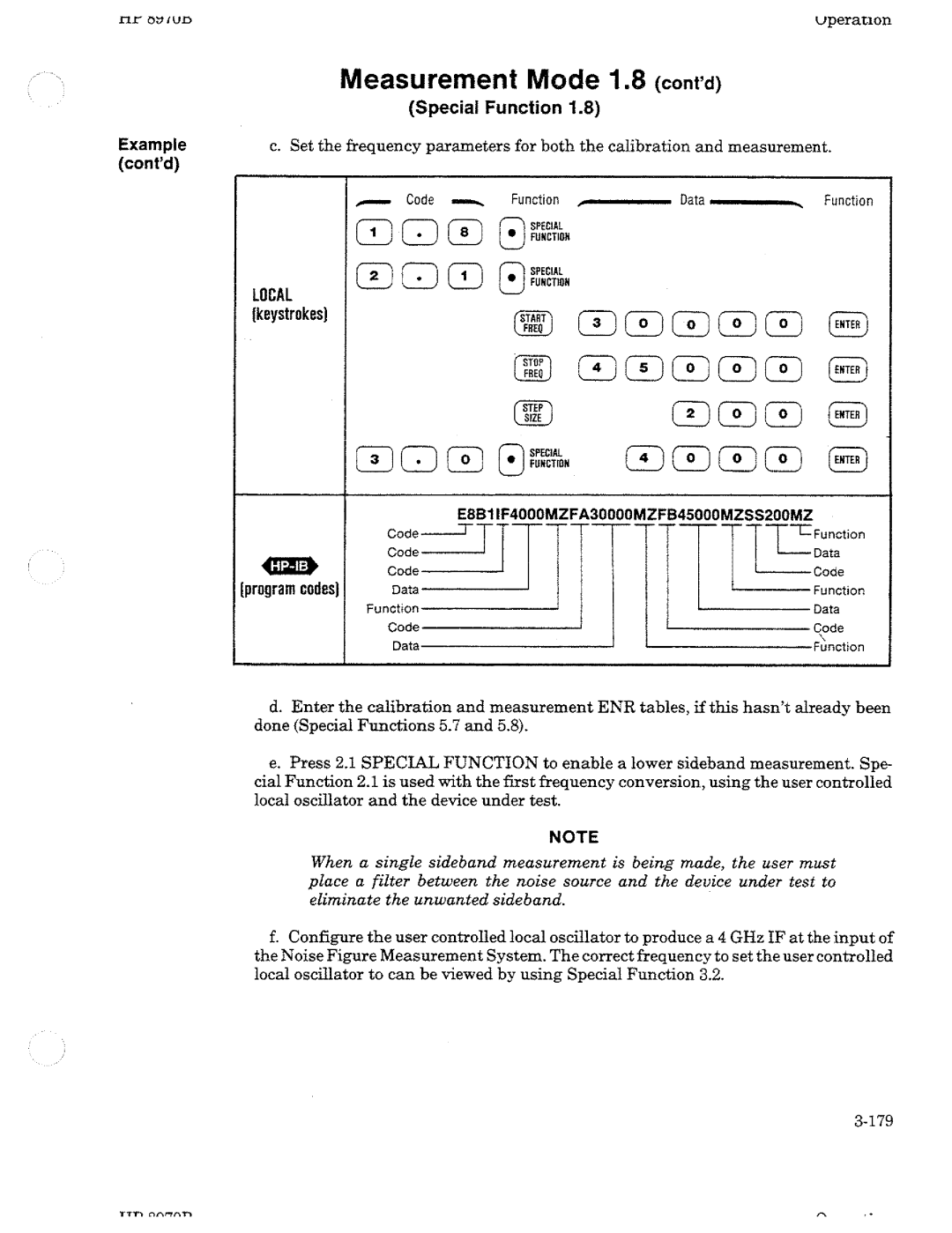 HP Noise Reduction Machine 8970b manual 