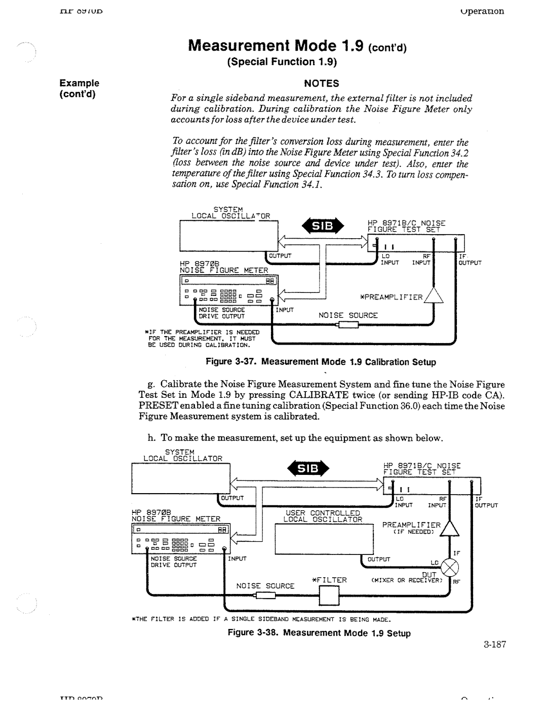 HP Noise Reduction Machine 8970b manual 