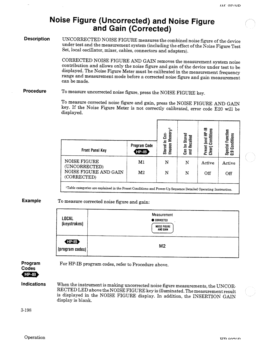HP Noise Reduction Machine 8970b manual 