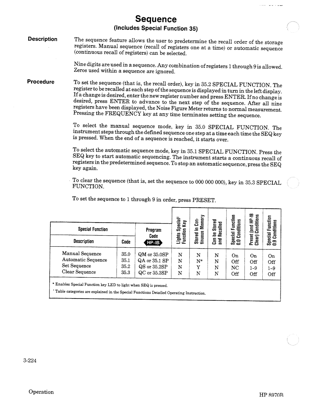 HP Noise Reduction Machine 8970b manual 
