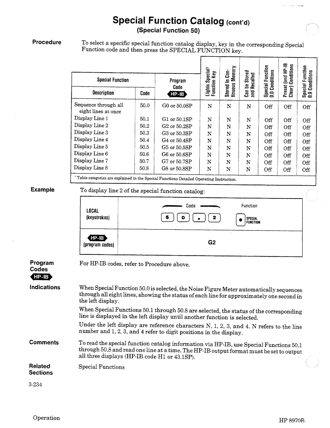 HP Noise Reduction Machine 8970b manual 