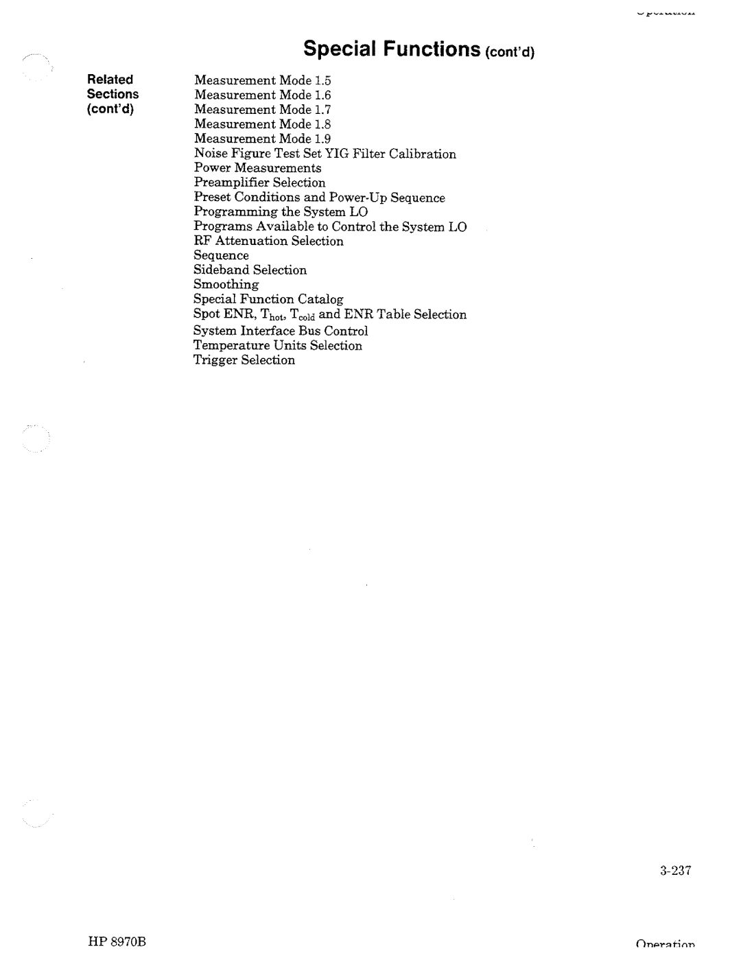 HP Noise Reduction Machine 8970b manual 