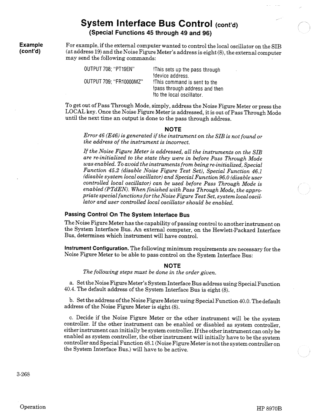 HP Noise Reduction Machine 8970b manual 