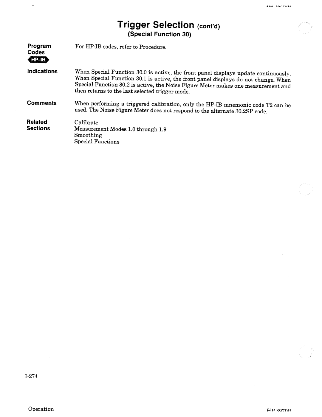 HP Noise Reduction Machine 8970b manual 