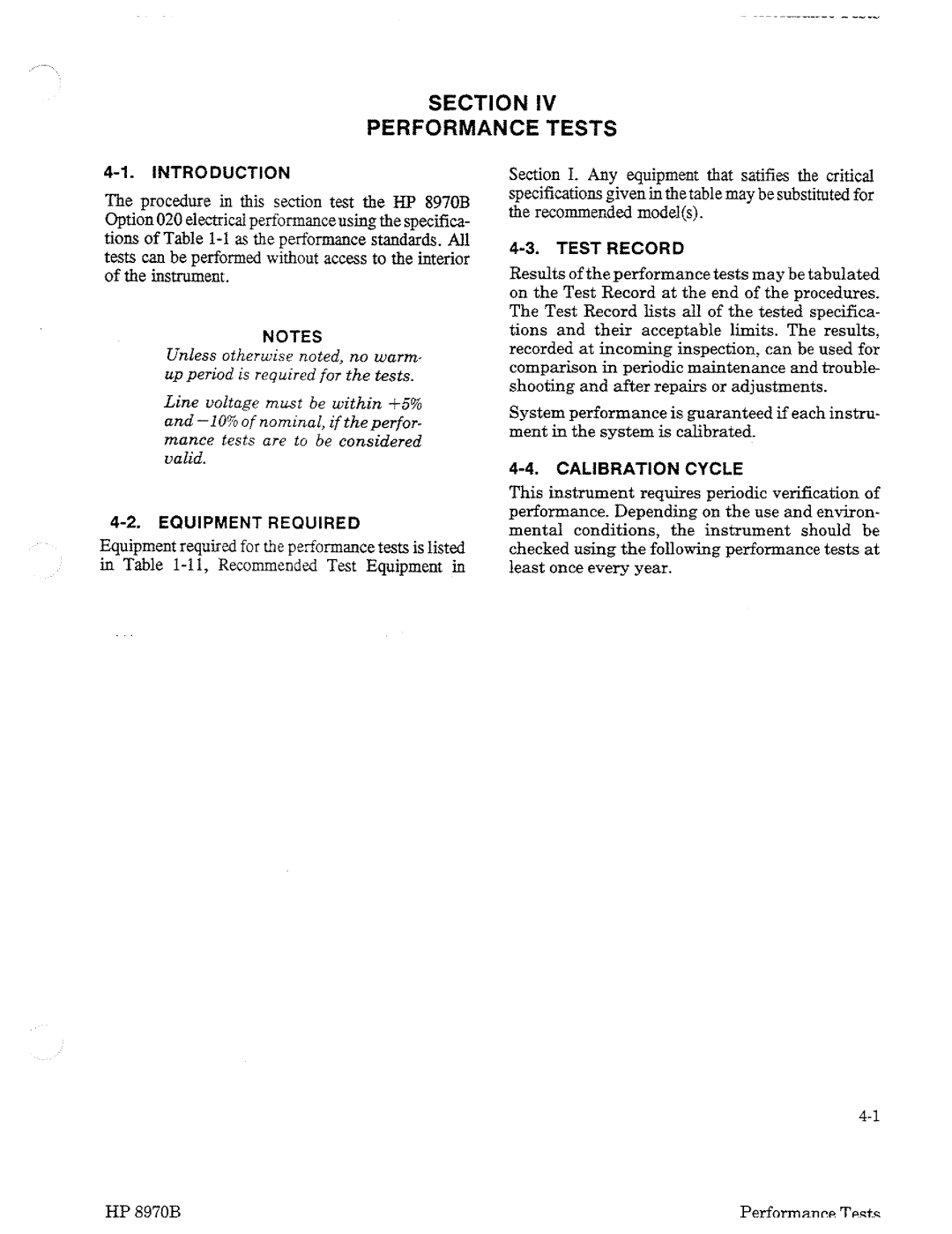 HP Noise Reduction Machine 8970b manual 