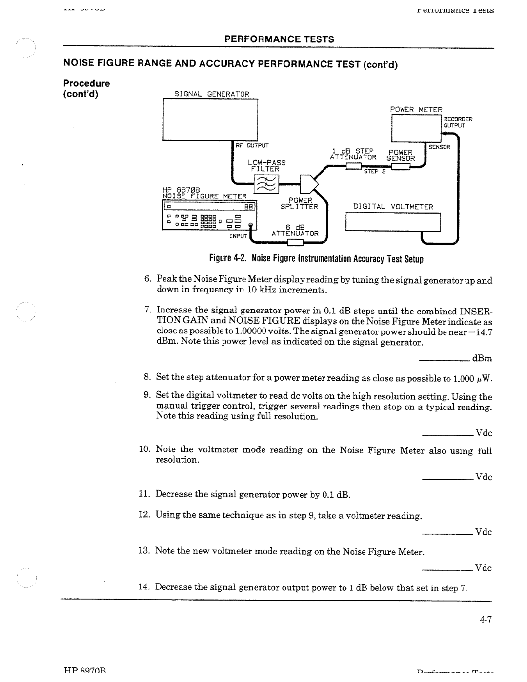 HP Noise Reduction Machine 8970b manual 