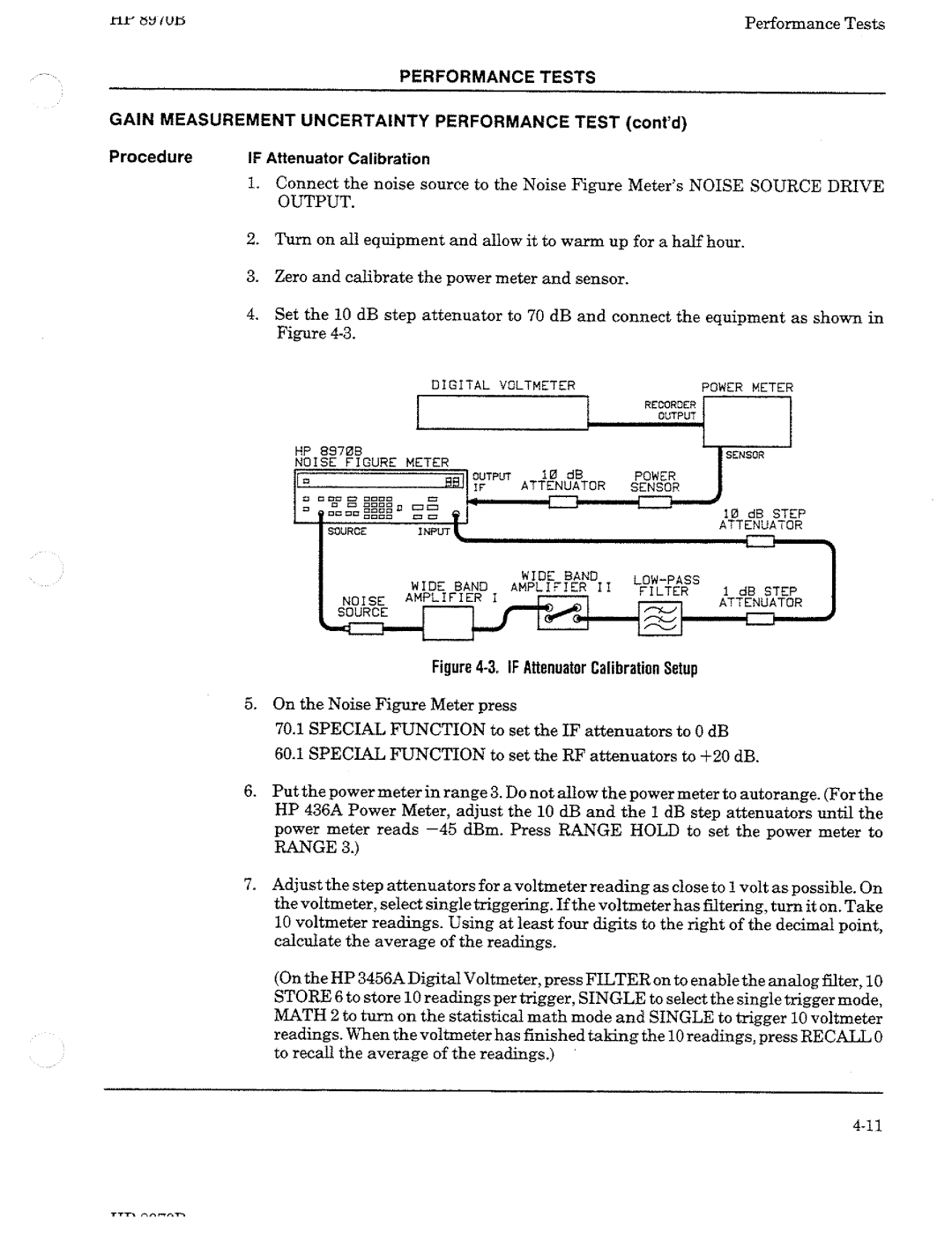 HP Noise Reduction Machine 8970b manual 