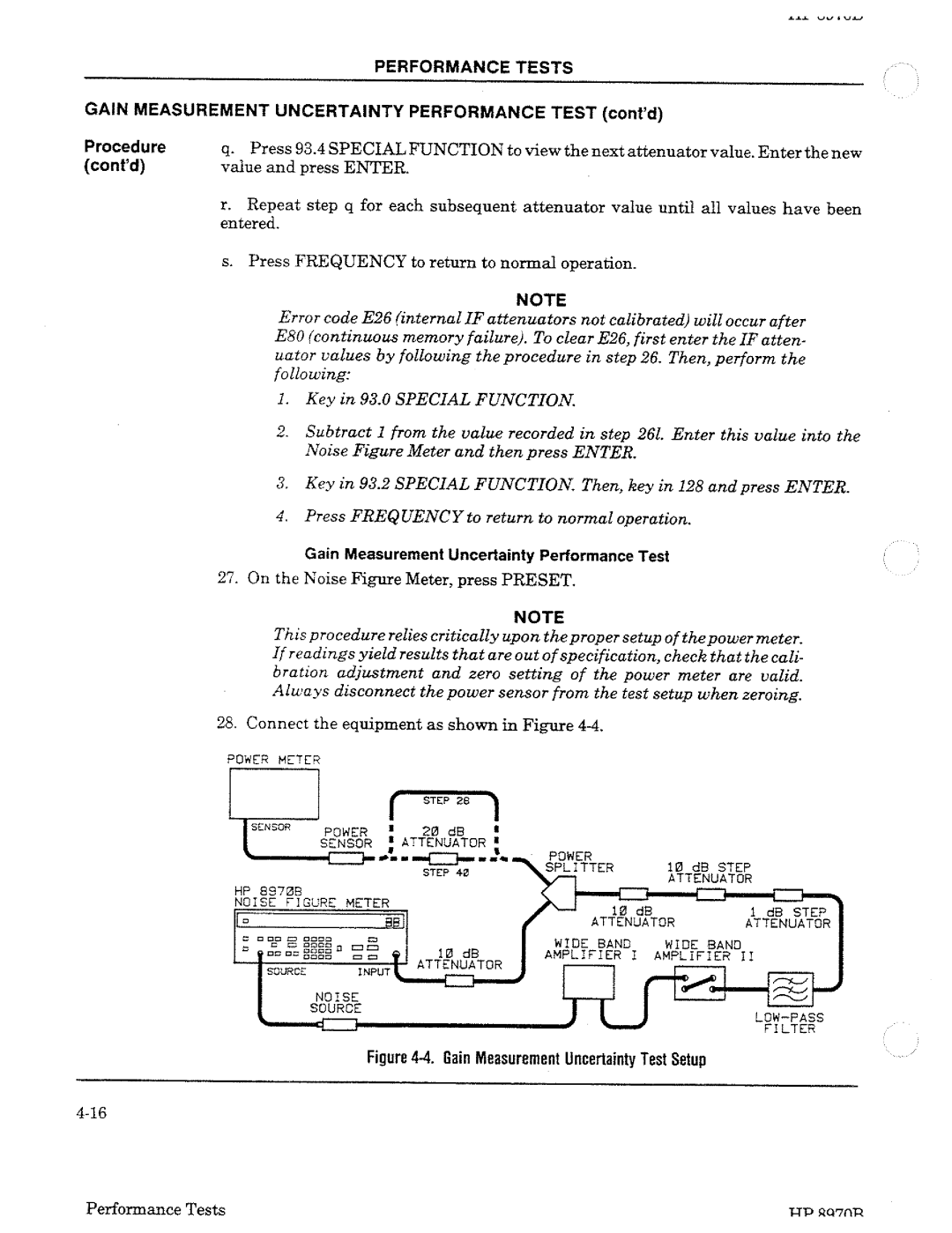 HP Noise Reduction Machine 8970b manual 