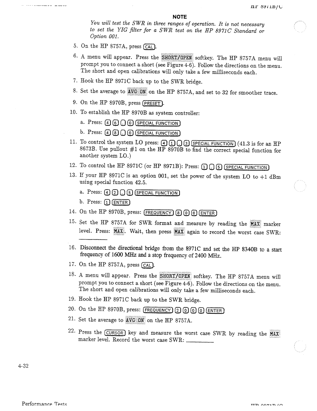 HP Noise Reduction Machine 8970b manual 