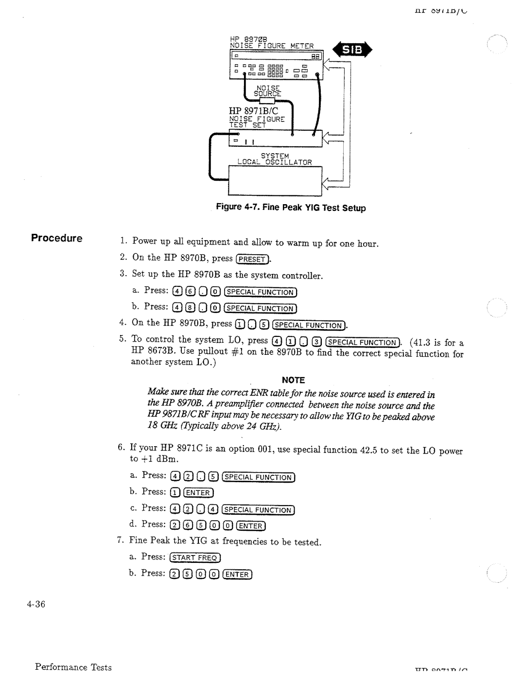 HP Noise Reduction Machine 8970b manual 