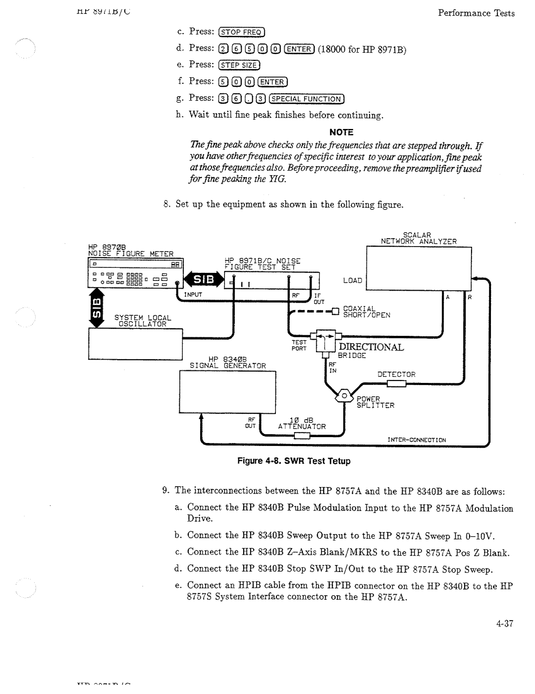 HP Noise Reduction Machine 8970b manual 