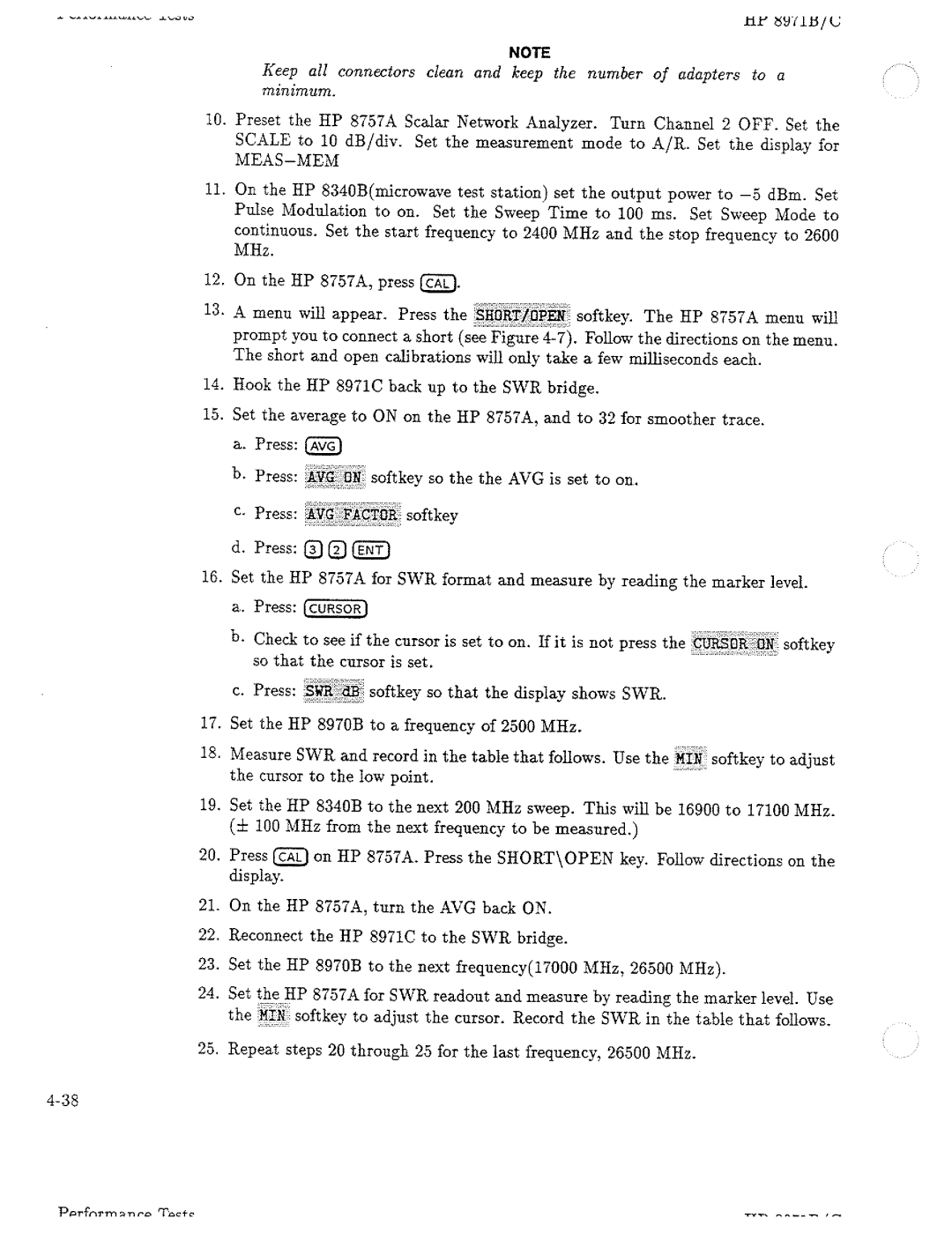 HP Noise Reduction Machine 8970b manual 