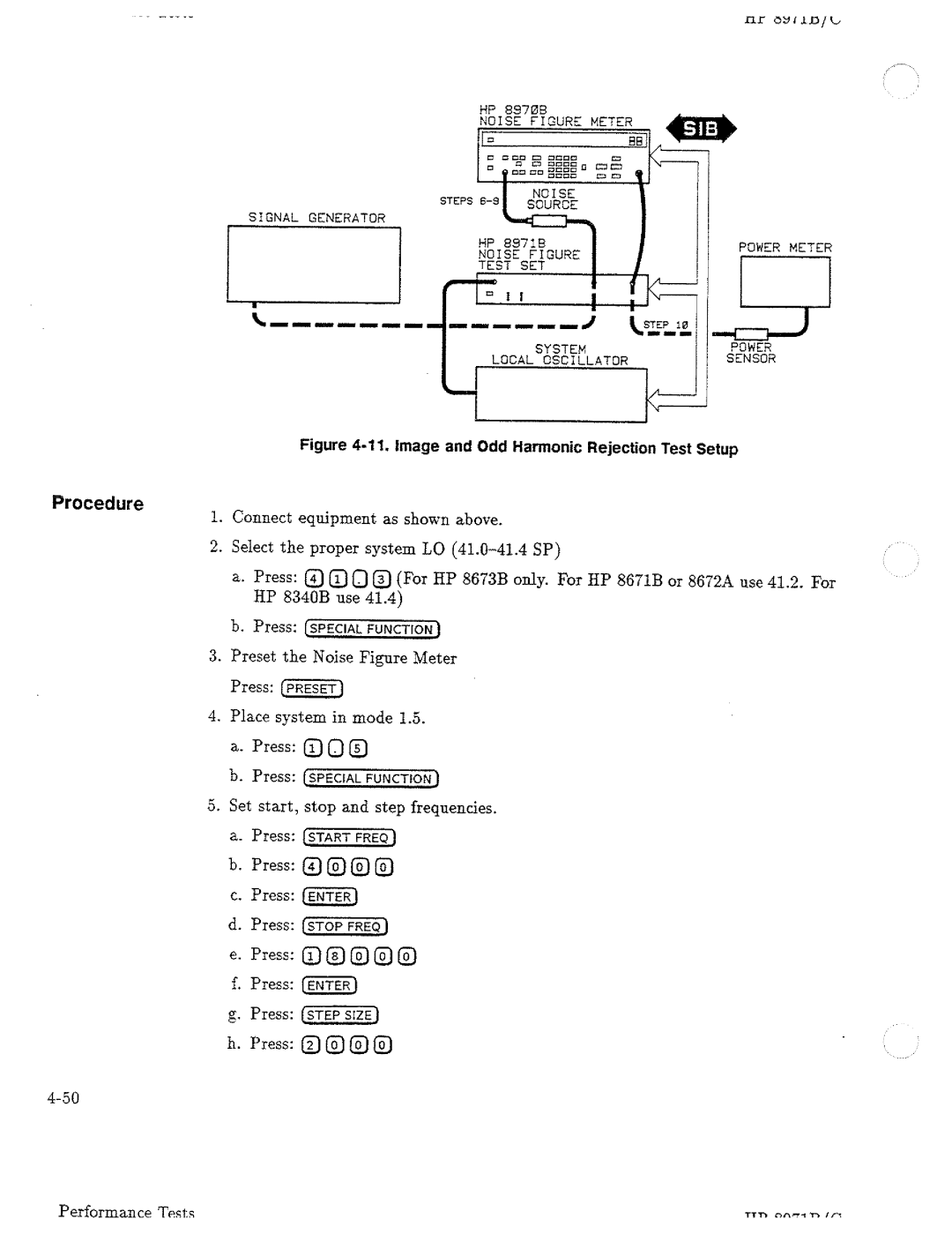 HP Noise Reduction Machine 8970b manual 