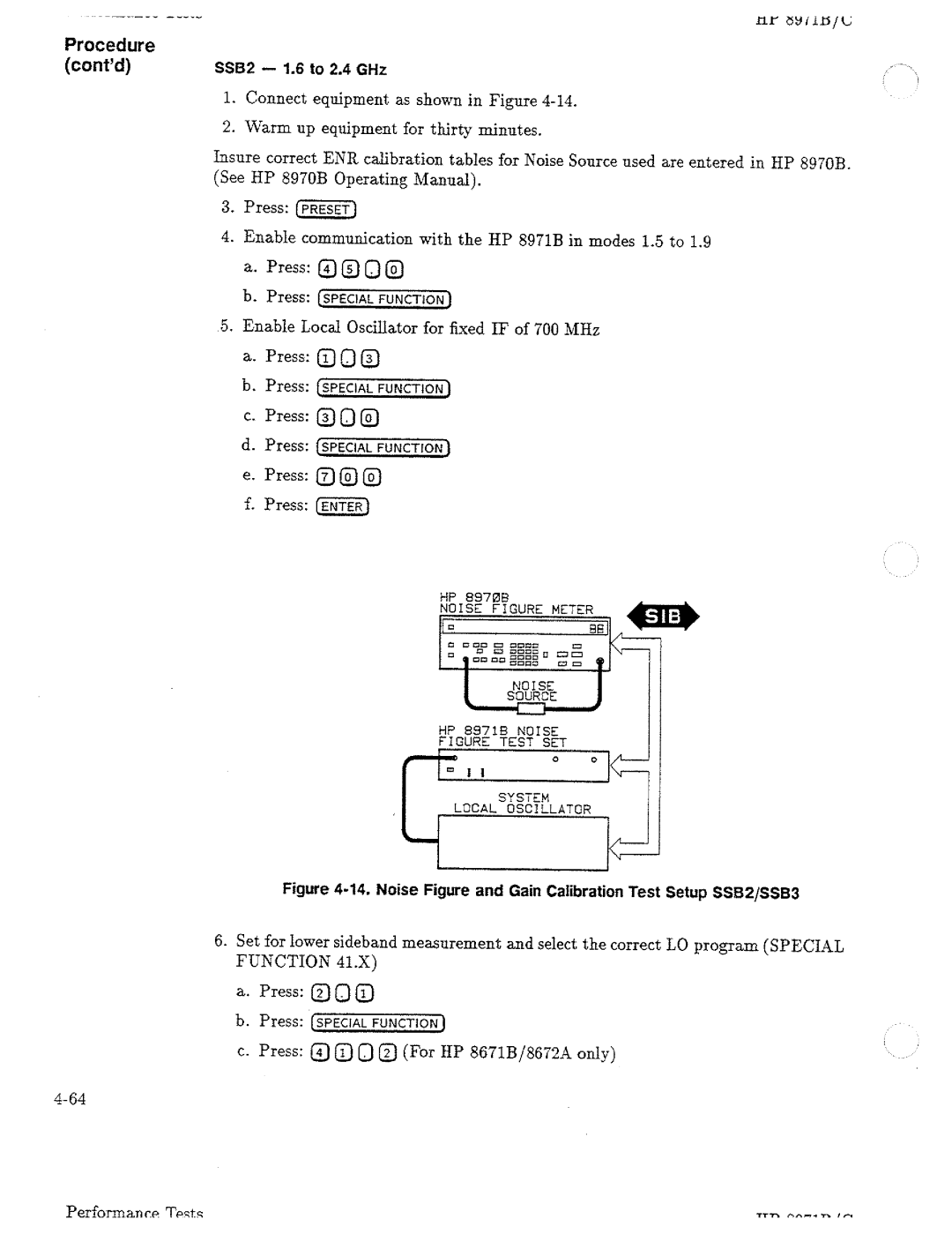 HP Noise Reduction Machine 8970b manual 