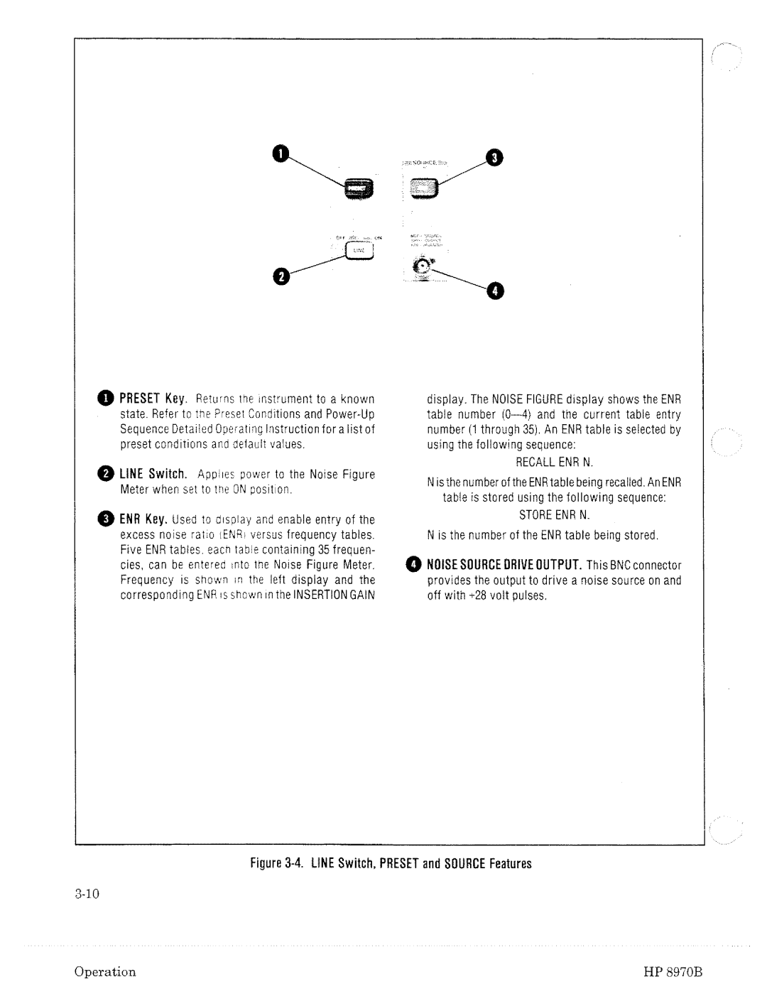 HP Noise Reduction Machine 8970b manual 