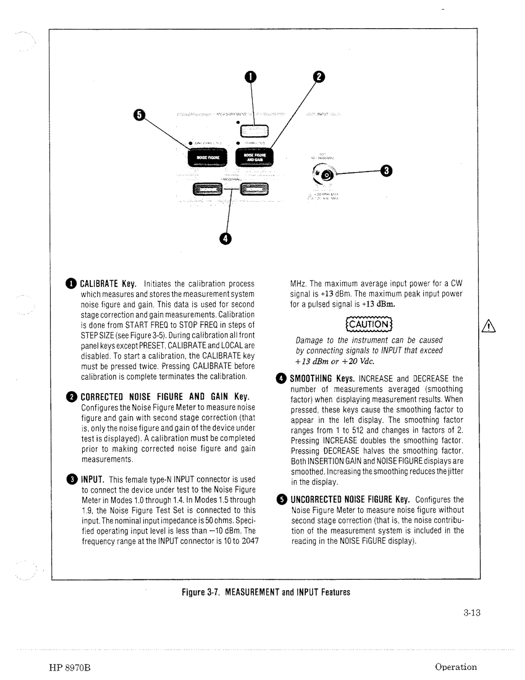 HP Noise Reduction Machine 8970b manual 