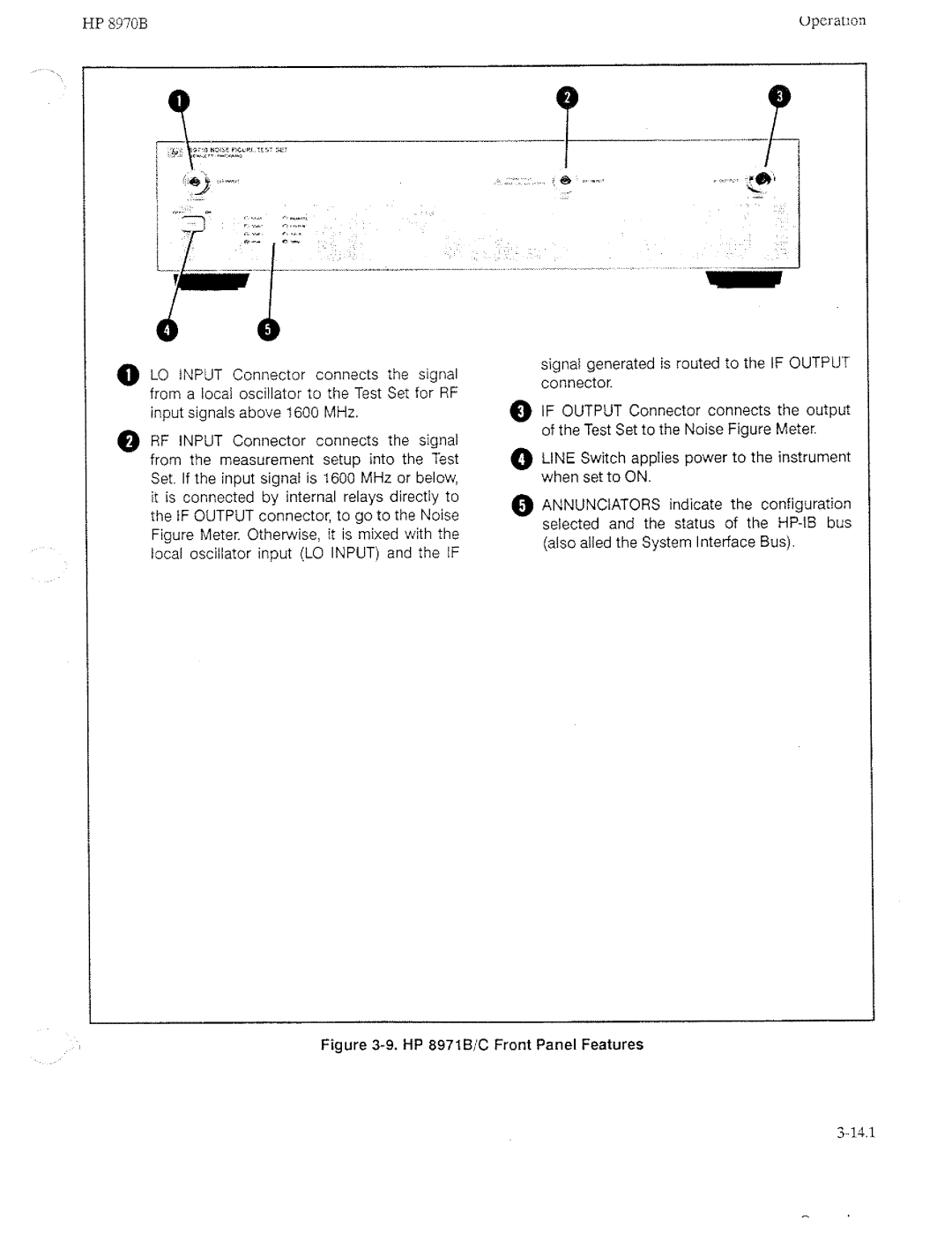 HP Noise Reduction Machine 8970b manual 