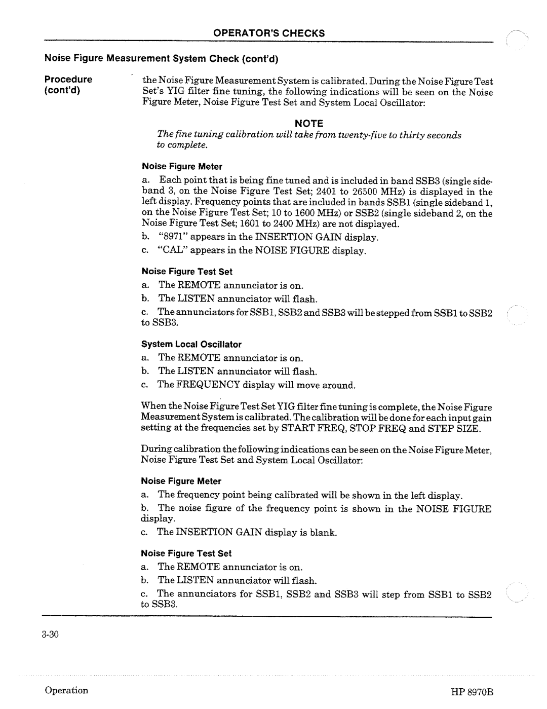 HP Noise Reduction Machine 8970b manual 