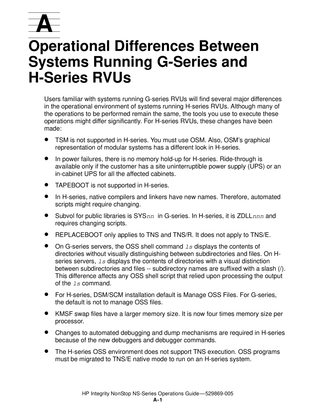 HP manual HP Integrity NonStop NS-Series Operations Guide-529869-005 