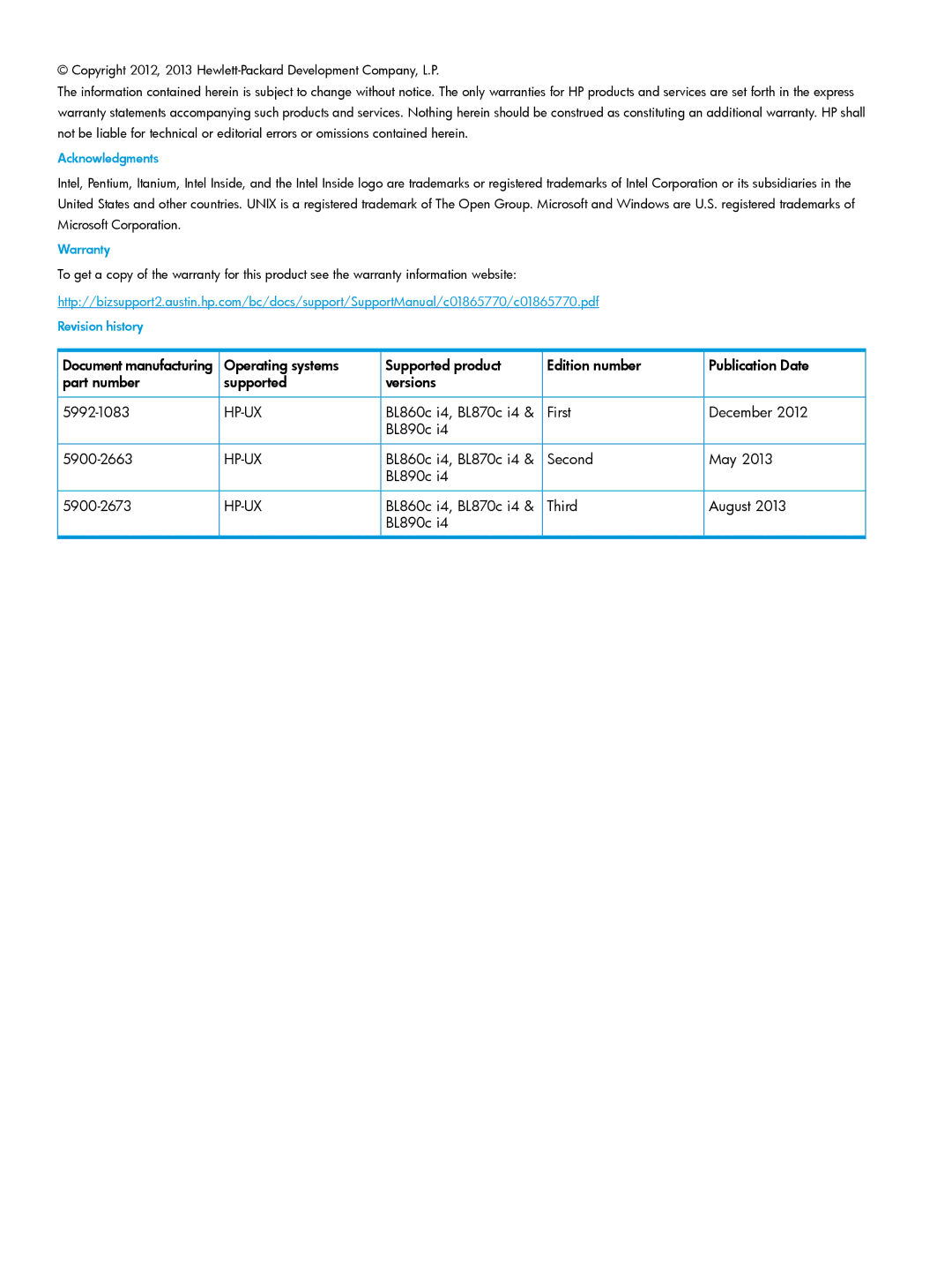 HP nPartitions (nPars) manual Hp-Ux 