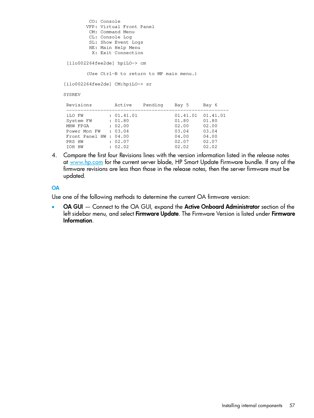 HP nPartitions (nPars) manual Sysrev 