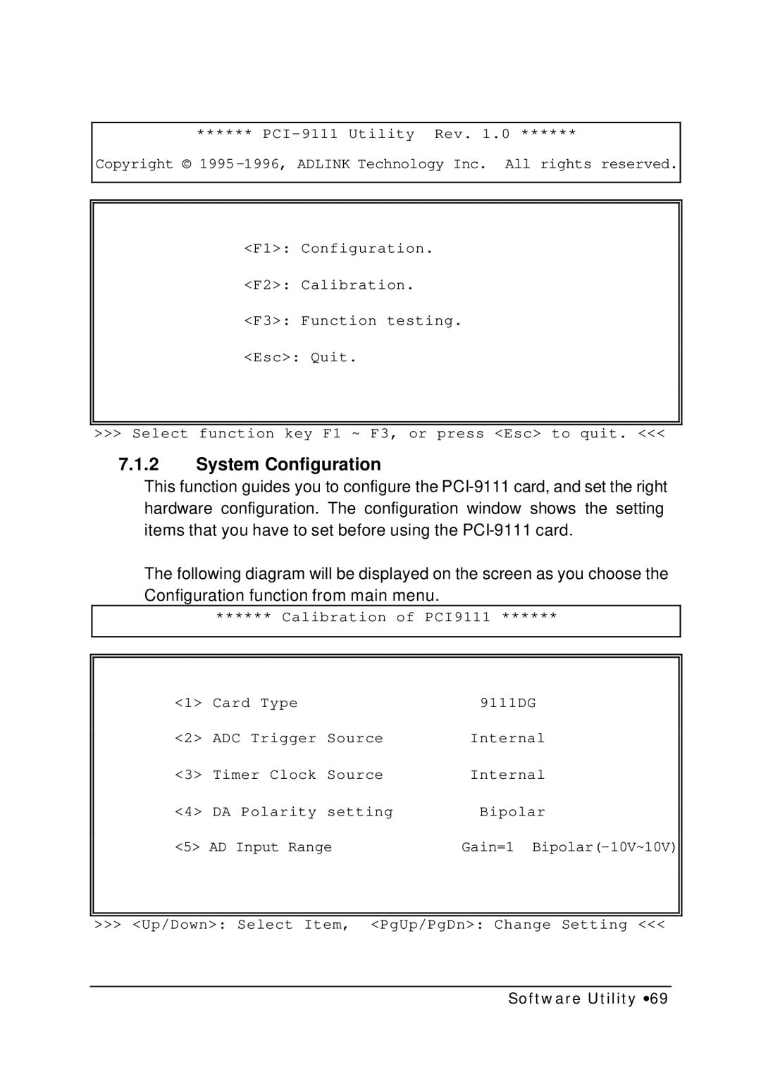 HP NuDAQ I-9111DG/HR manual System Configuration 