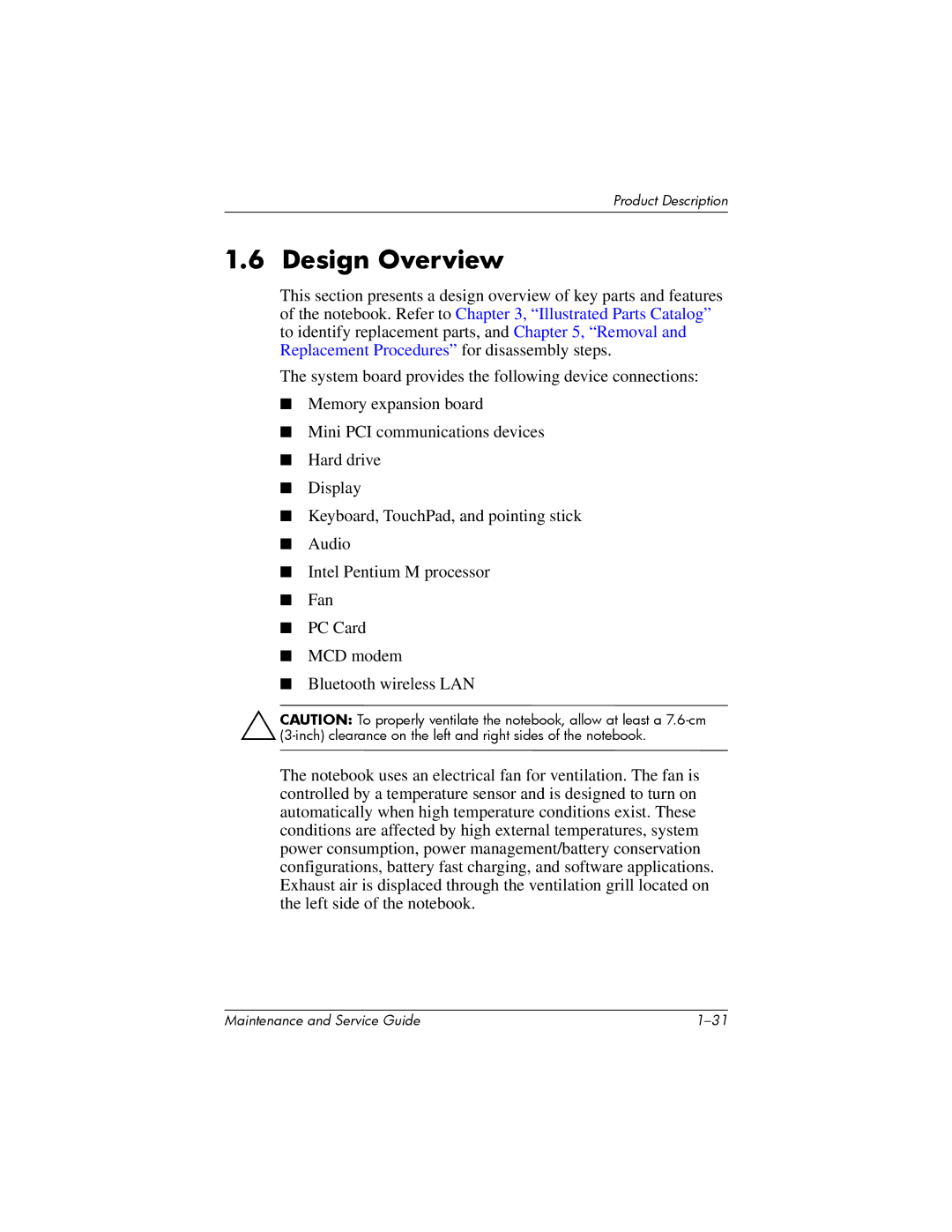 HP nw8000 manual Design Overview 