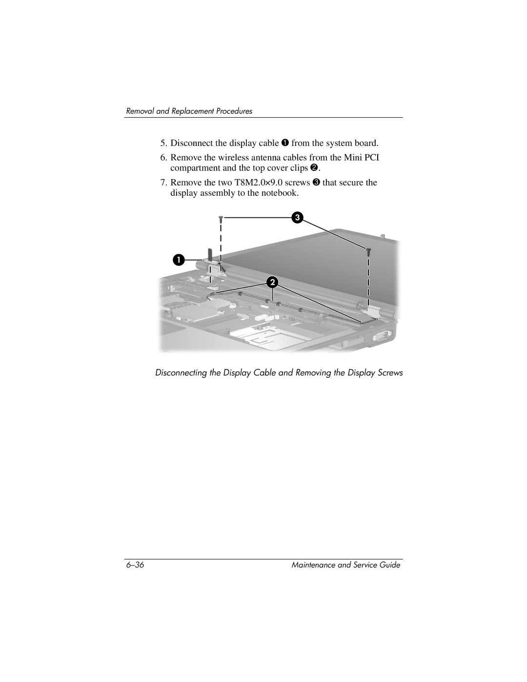 HP nx6130 manual Removal and Replacement Procedures 