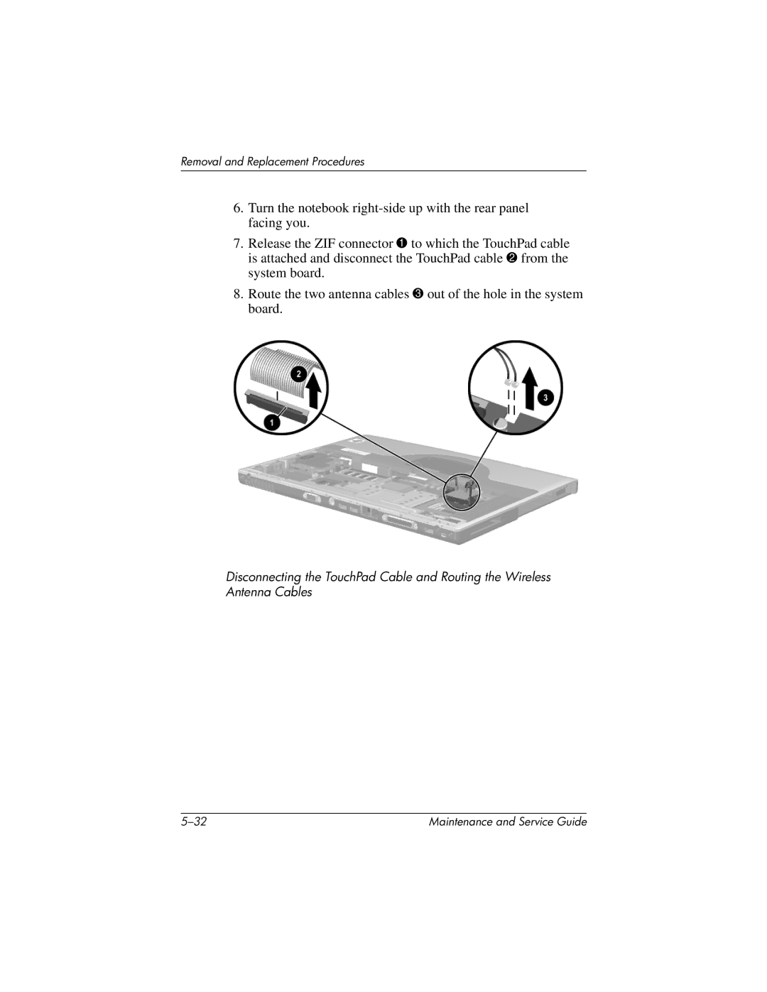 HP nx7000, X1000 manual Removal and Replacement Procedures 