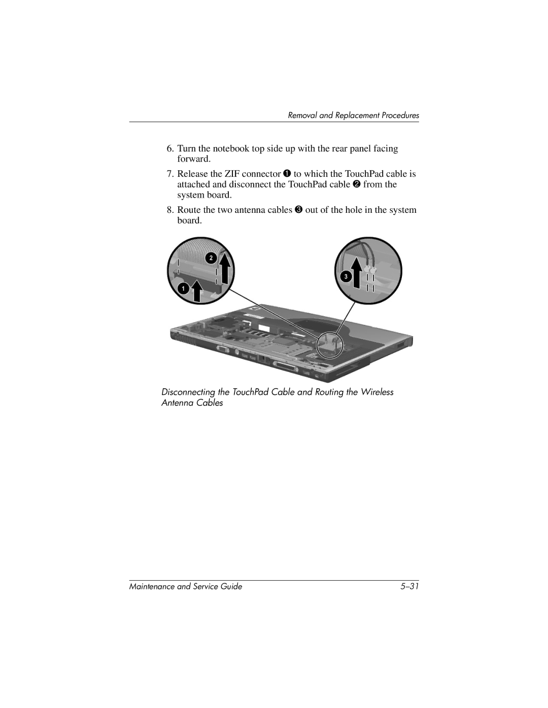 HP nx7000, X1000 manual Removal and Replacement Procedures 