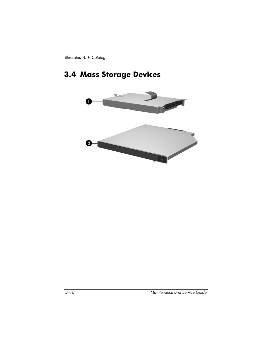 HP nx8420, nw8440 manual Mass Storage Devices 