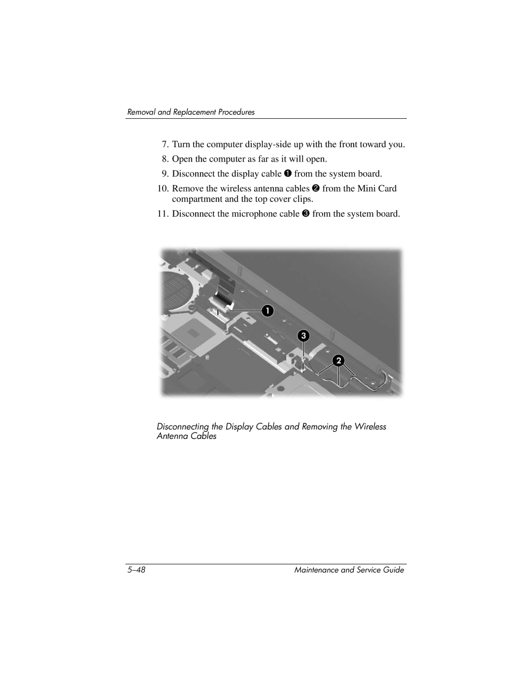 HP nx9420, nw9440 manual Removal and Replacement Procedures 