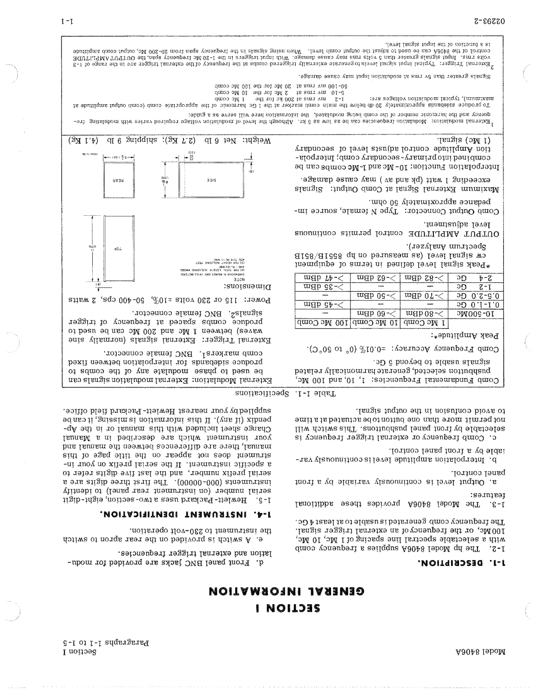 HP Office Headset 8406A manual 